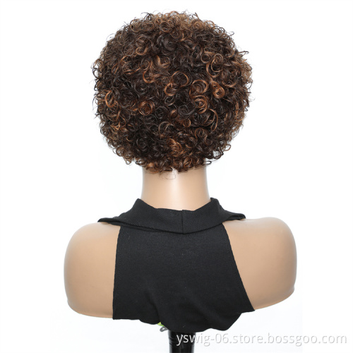 Shot Pixie Cut Wig Human Hair Glueless Lace Front Human Hair Wigs for Women Brazilian Virgin Hair 150% Density Lace Wig